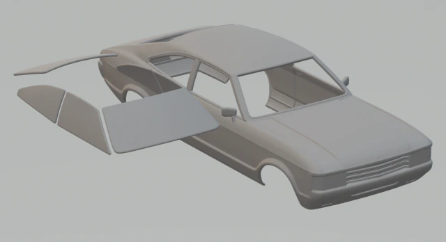 granada coupe eu 1972 3D Print Model .c4d .max .obj .3ds .fbx .stl .blend 