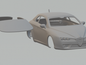 alfa romeo brera 2011 Modelo de Impressão 3D