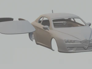 alfa romeo brera 2011 3D Print Model