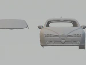 alfa romeo brera 2011 3D Print Model