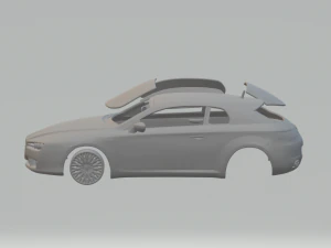 alfa romeo brera 2011 3D Print Model