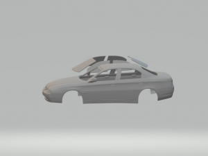 alfa romeo 166 mk1 3D Принт Модель