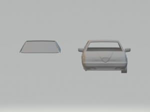 alfa romeo 164 3D Принт Модель
