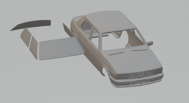 alfa-romeo giulietta mk2 116 77 3D 프린트 모델 .c4d .max .obj .3ds .fbx .stl .blend 