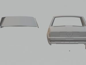 alfa-romeo giulietta mk2 116 77 3D 프린트 모델