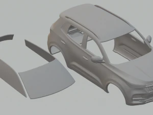 чері тігго 4 3D Принт Модель