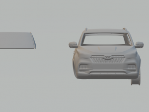chery tiggo 4 3D 打印模型