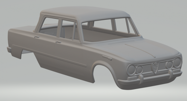 alfa romeo giulia mk2 3D 打印模型 .c4d .max .obj .3ds .fbx .stl .blend 