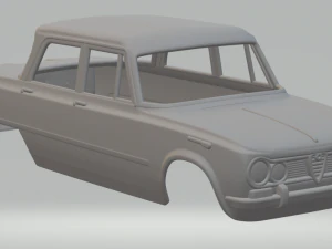 Альфа Ромео Джулія Мк2 3D Принт Модель