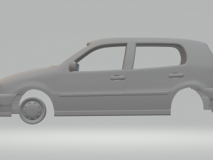 volkswagen polo hatch mk3 Modelo de impresión 3D