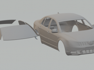 volkswagen phaeton 2011 3D Print Model