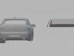 volkswagen phaeton 2011 Modèles 3D en vedette