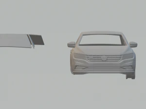 volkswagen passat phev 2019 3D Print Model