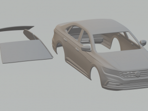 volkswagen passat phev 2019 Modelo de impresión 3D