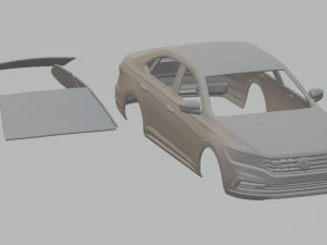 volkswagen passat phev 2019 Modelo de Impressão 3D