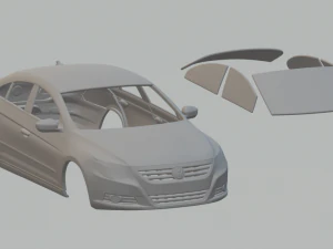 volkswagen passat 2009 Modelo de Impressão 3D