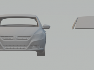 volkswagen passat cc 2009 3D printmodel
