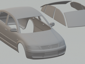volkswagen passat 97 Modelo de impresión 3D