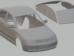 Volkswagen Passat 97 Modelo de Impressão 3D