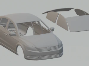 volkswagena passata Model do druku 3D