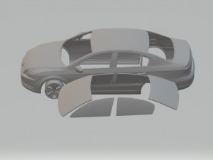 volkswagen passat 3D Print Model