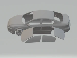 volkswagen passat 3D Print Model