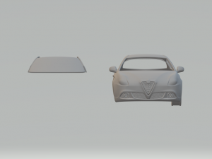 alfa romeo giulietta quadrifoglio verde 2014 Model Cetak 3D