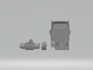 western star 4800 3D Print Model