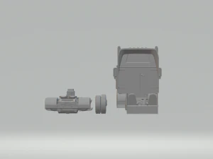 western star 4800 3D Print Model
