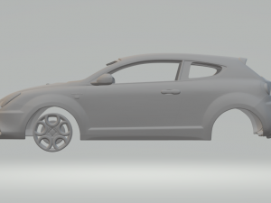 alfa romeo mito veloce 3D Принт Модель