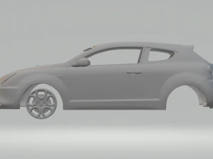 alfa romeo mito veloce 3D Print Model
