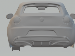 alfa romeo mito veloce 3D Принт Модель