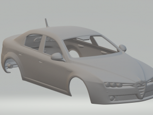 alfa romeo 159 3D 打印模型