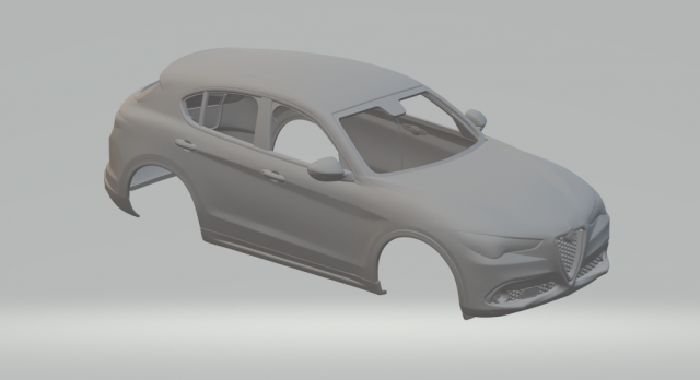 alfa romeo stelvio q4 2017 Modèles 3D en vedette .c4d .max .obj .3ds .fbx .stl .blend 
