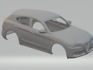 alfa romeo stelvio q4 2017 Modèles 3D en vedette