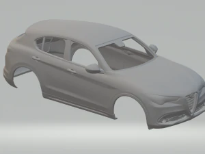 alfa romeo stelvio q4 2017 3D Print Model