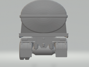 trailer flatbed transport 3D Принт Модель
