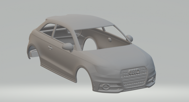 Audi s1 Modèles 3D en vedette .c4d .max .obj .3ds .fbx .stl .blend 