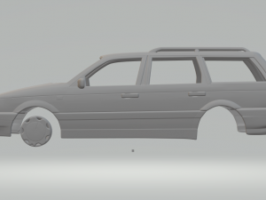 volkswagen passat variant 3D Print Model