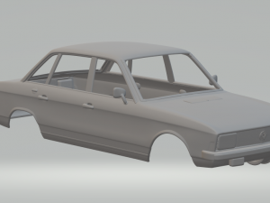 volkswagenv k70 typ48 1971 Model do druku 3D