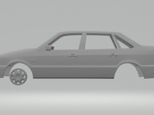 volkswagenv passat mk4 3Dプリントモデル