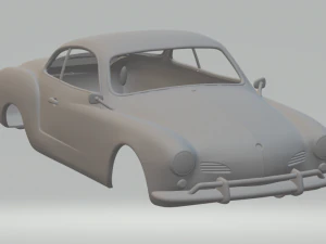 volkswagen karmann-ghia typ14 cup&ecirc; 55 Modelo de Impressão 3D