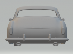 volkswagen karmann-ghia typ14 coupe 55 3D Принт Модель
