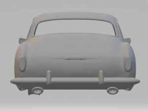 volkswagen karmann-ghia typ14 coupe 55 3D Print Model