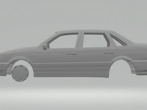 volkswagen passat b3 sedan 1988 3D Print Model