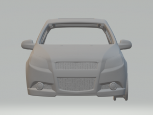 chevrolet aveo 3door 2009 3D Print Model