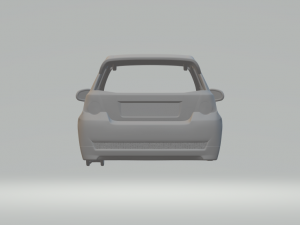 chevrolet aveo 3door 2009 3D Print Model