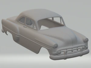 chevrolet kul&uuml;b&uuml; coupe 53 3D Baskı Modeli