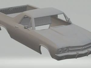 chevrolet el camino ss 1970 р 3D Принт Модель