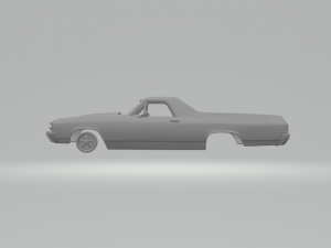 chevrolet el camino ss 1970 3D Принт Модель